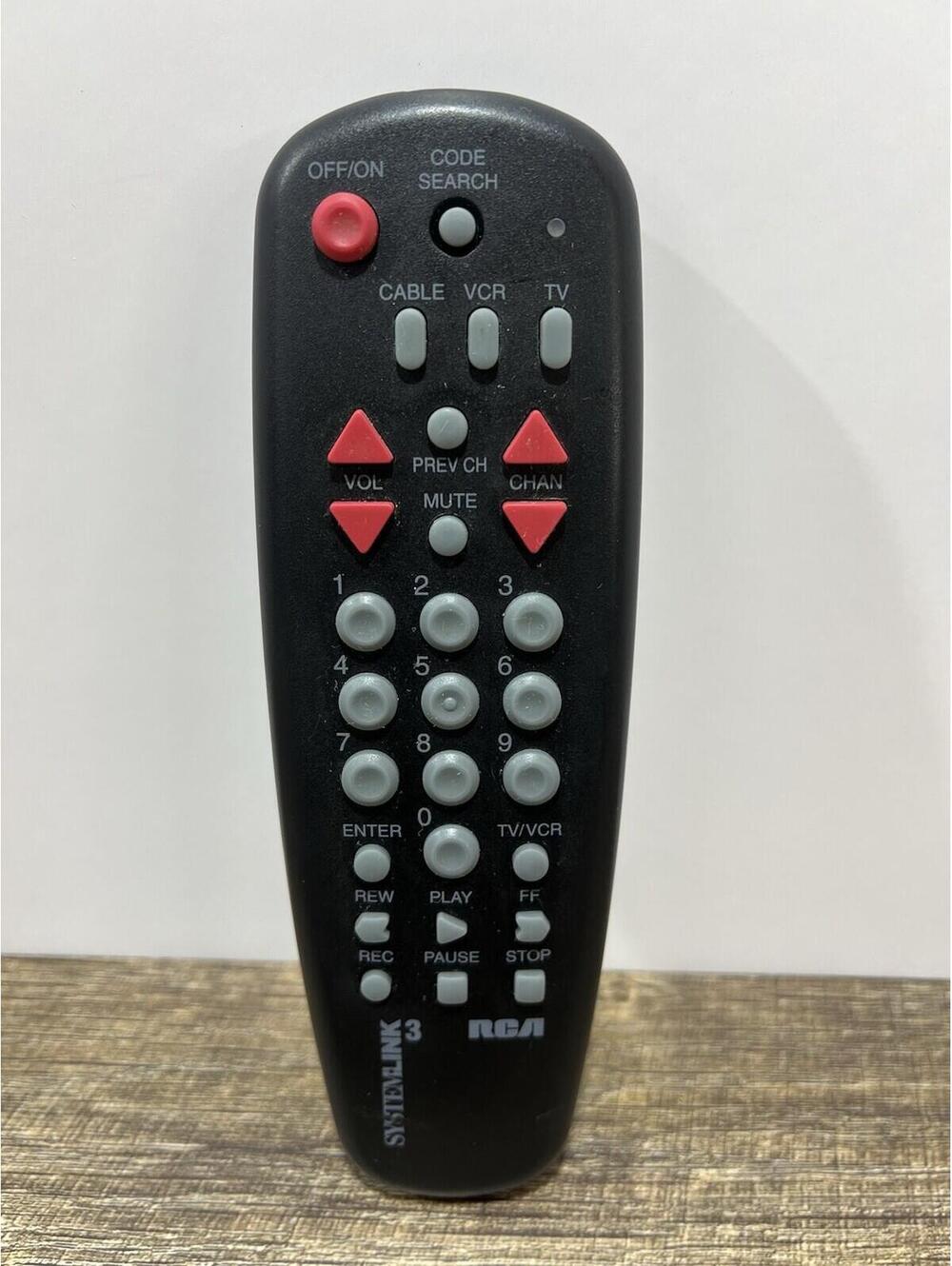RCA Remote Control RC300-D SystemLink3 Powers ON *Not Tested*